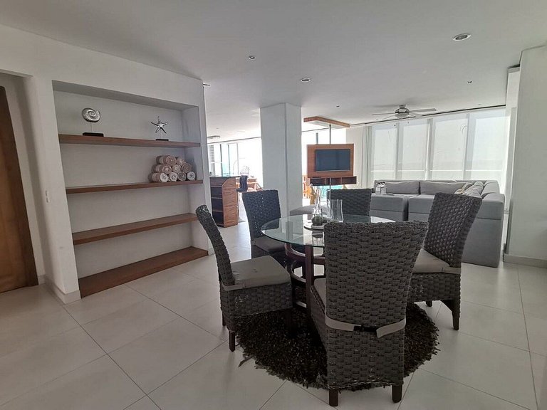 BEACHFRONT PENTHOUSE with PRIVATE POOL