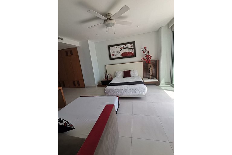 BEACHFRONT PENTHOUSE with PRIVATE POOL