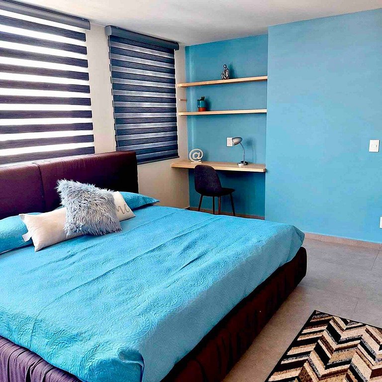 PH en piso 14, Mucha Seguridad Con Jacuzzi y Gym