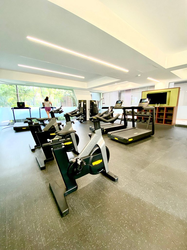 Penthouse con la mejor vista de Cdmx, 6 personas, Gym y 2 pa