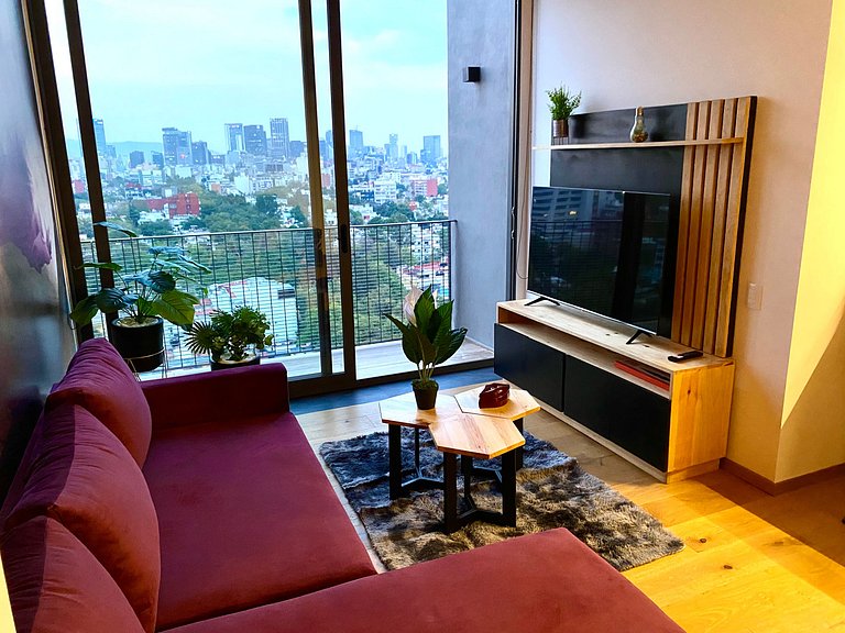 PH with the best views, 6 people, gym, 2 parkings