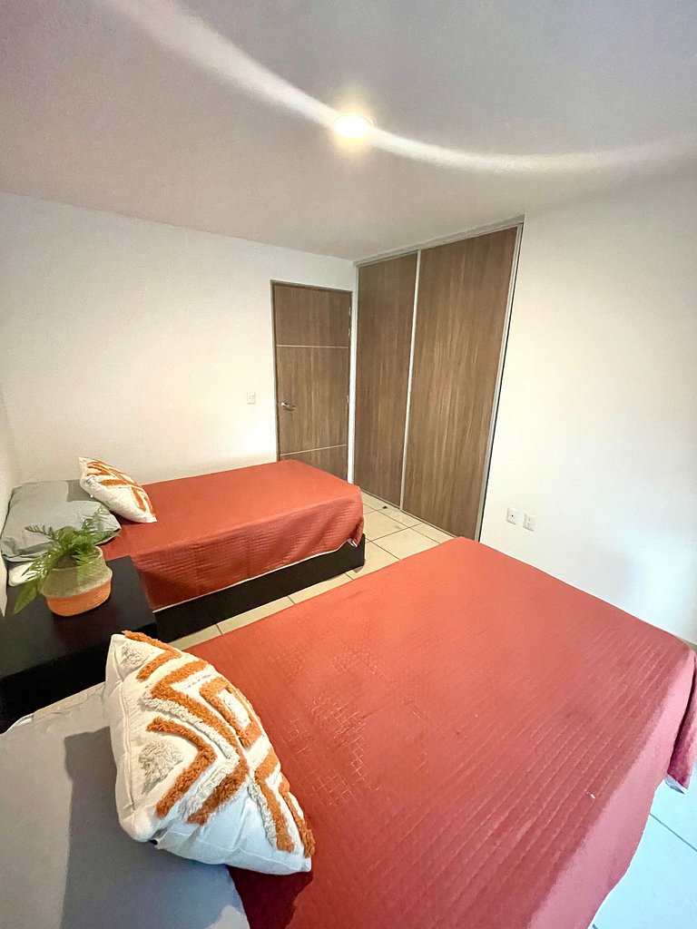 3 Bed sheets with pool and Gym in "Uno Urban Life