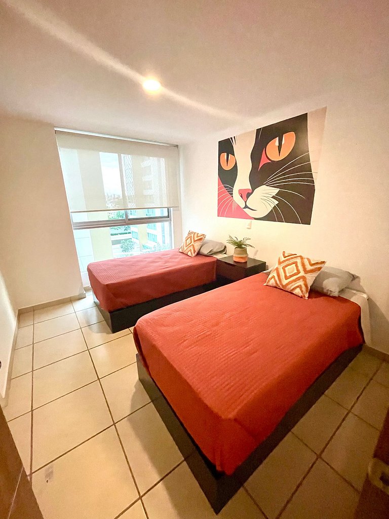 3 Bed sheets with pool and Gym in "Uno Urban Life