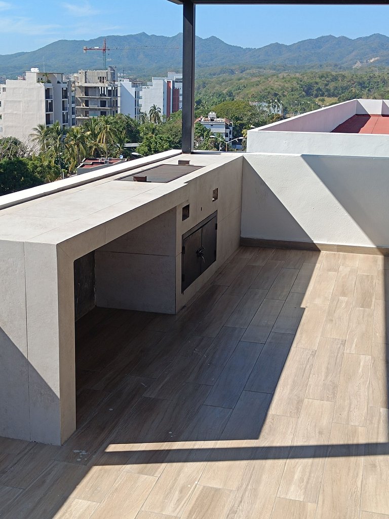 Excelente ubicación con roof garden y alberca