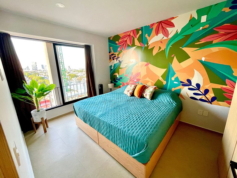 Penthouse in SOHO Morelos with a spectacular view