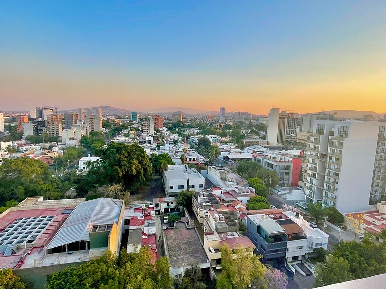 Penthouse vista espectacular con muchas amenidades (gimnasio
