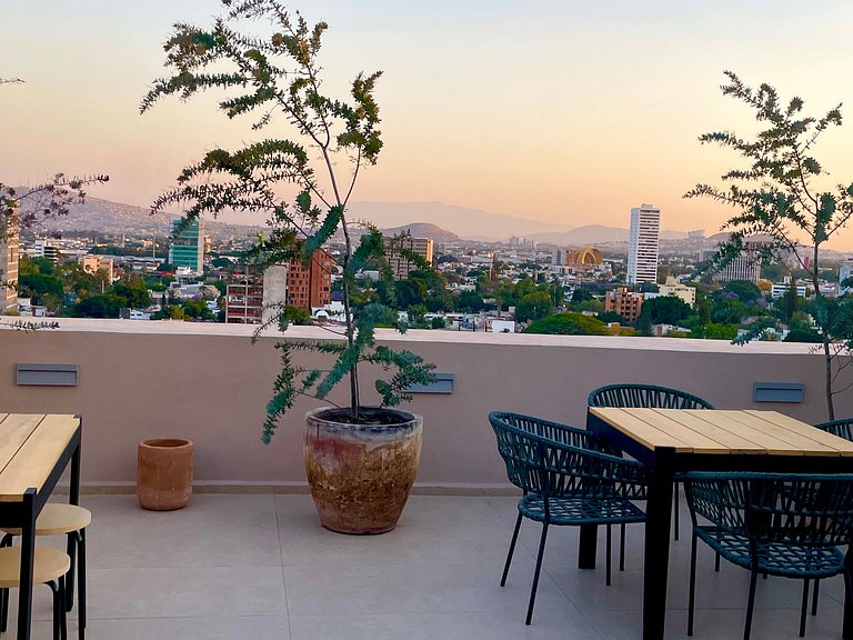 Penthouse in SOHO Morelos with a spectacular view