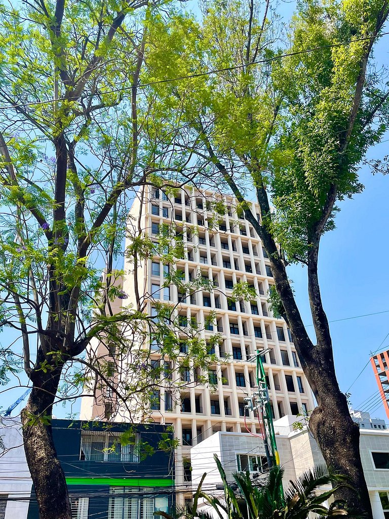 Glamping con jacuzzi en piso 15, único en Gdl, vistas espect