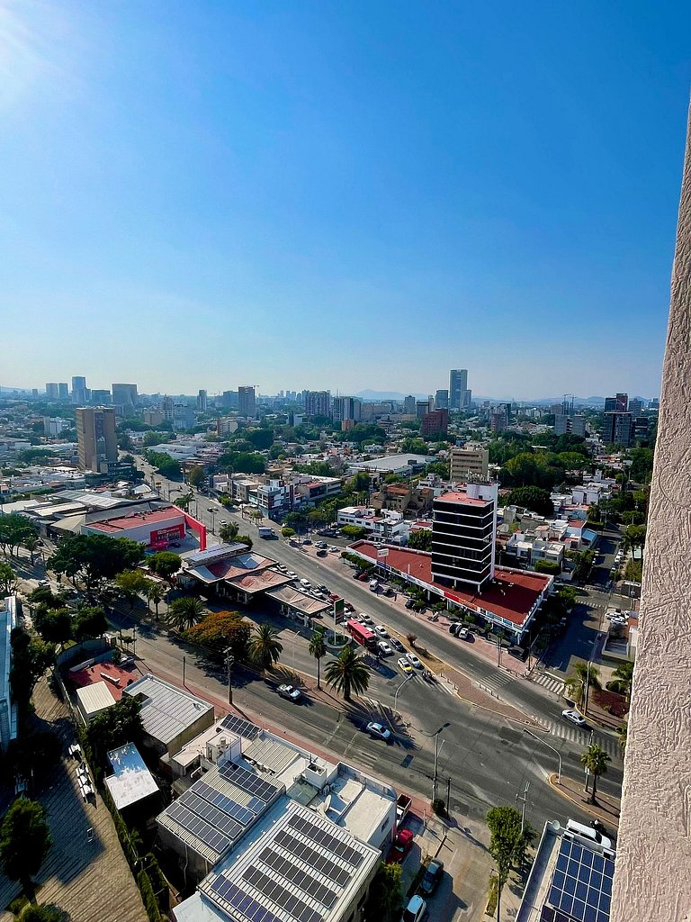 Nuevo, Zona chapultepec, preciosa vista, piso 19