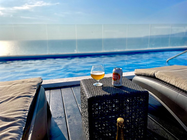 BEACHFRONT PENTHOUSE with PRIVATE POOL